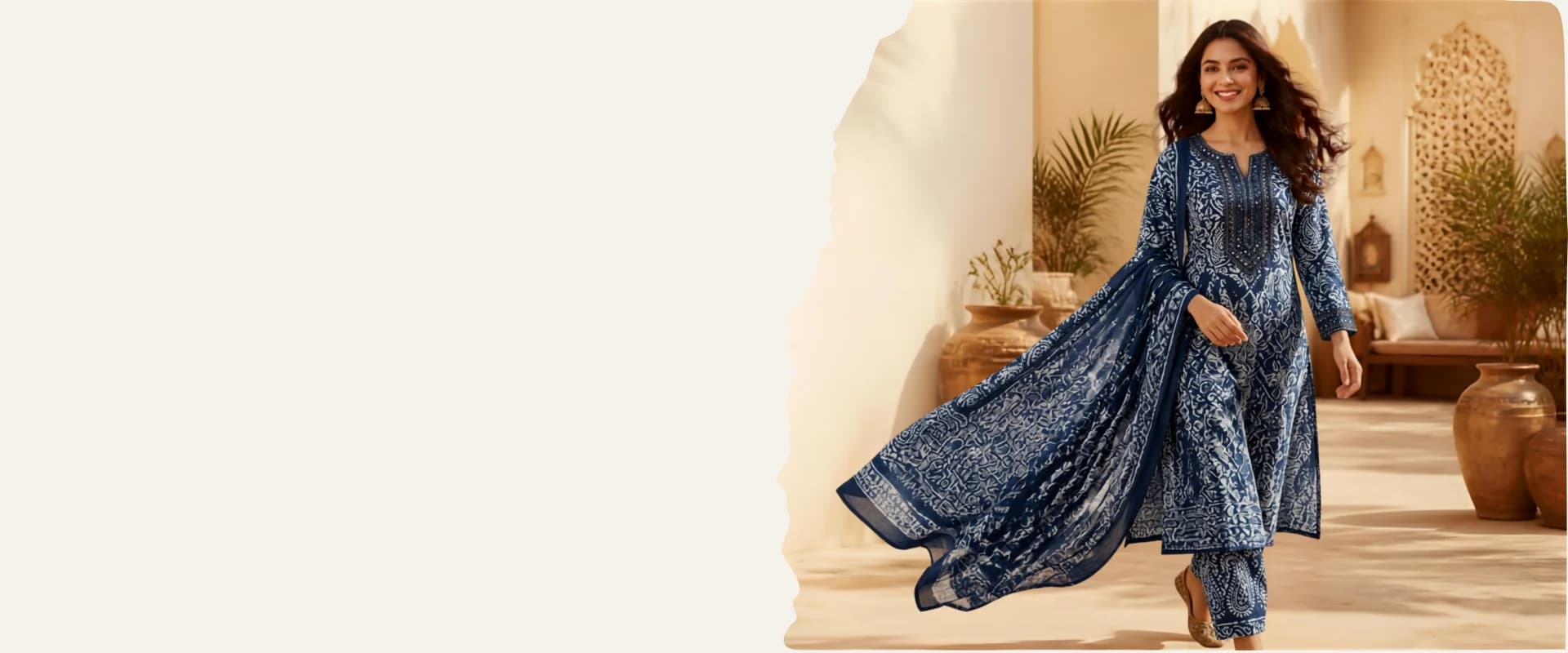 Handprinted Batik Women's Clothing